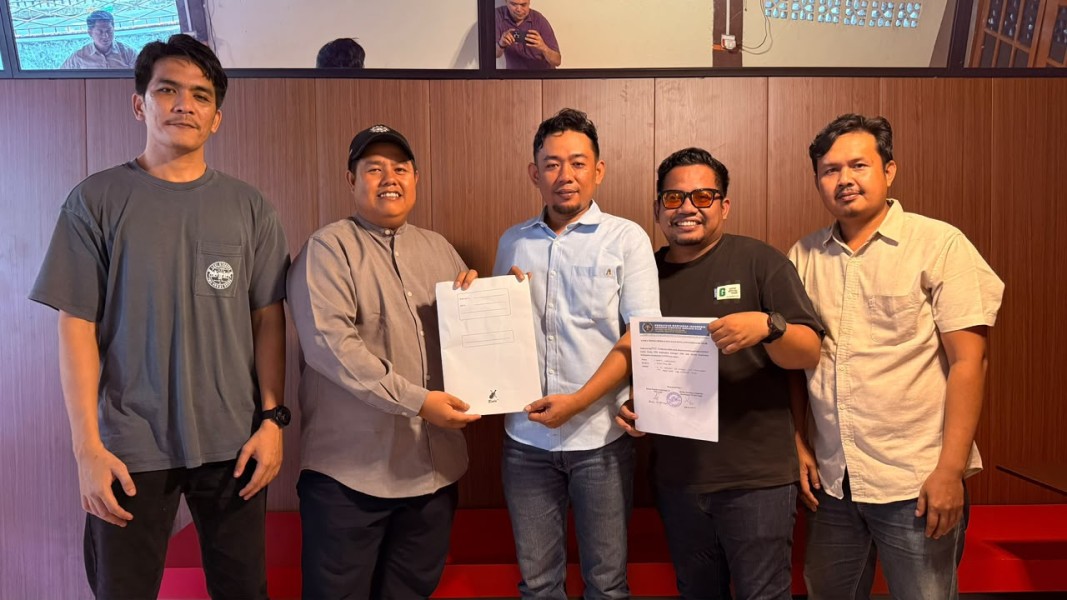 Ragil Hadiwibowo Resmi Daftar Calon Ketua PWI Inhil 2026-2029