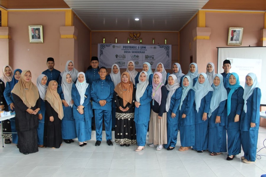 Tingkatkan Kualitas Pelayanan Masyarakat, Desa Senderak Gelar Pembinaan Pos Pelayanan Terpadu dan Sosialisasi 6 SPM