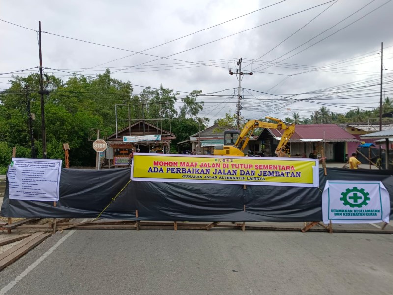 Respons Cepat Pemkab Meranti, Karang Taruna Alahair Timur Sambut Positif Perbaikan Infrastruktur