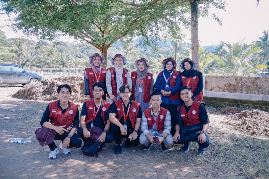 Tim PKM Universitas Abdurrab Audiensi dengan Puskesmas Batangtoru