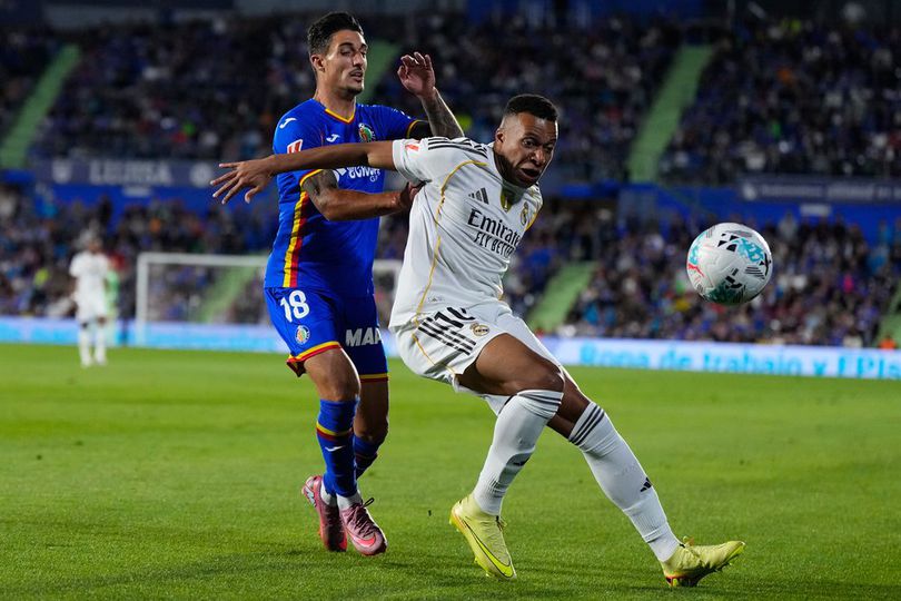 Mbappé Jadi Pembeda, Getafe Kena Dua Kartu Merah Saat Dilibas Real Madrid