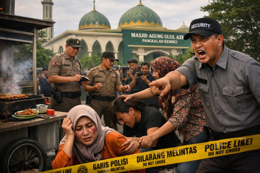 Insiden Pedagang Sate di Masjid Ulul Azmi Tuai Sorotan DPRD, Kedua Pihak Sampaikan Versi Berbeda