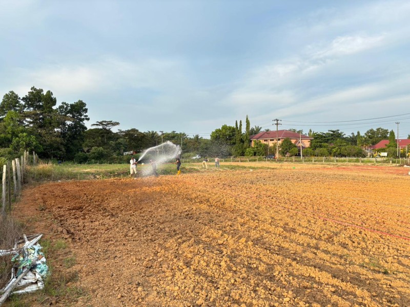 Polsek Pasir Penyu Siapkan Lahan Ketahanan Pangan, Akan Ditanami Jagung Pipil Dukung Program Nasional