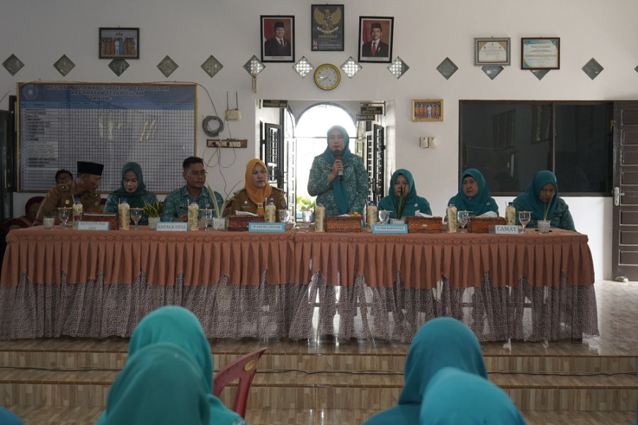 TP-PKK Asahan Dorong Tertib Administrasi Desa Lewat Pembinaan Langsung