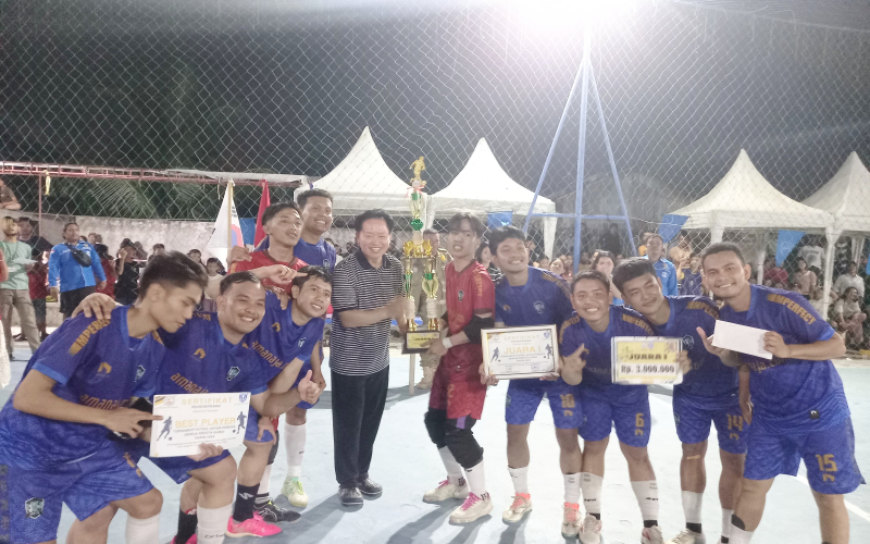 Turnamen Futsal Antar Gereja Lokal se Kota Dumai 2025 Resmi Ditutup, ini Pemenangnya