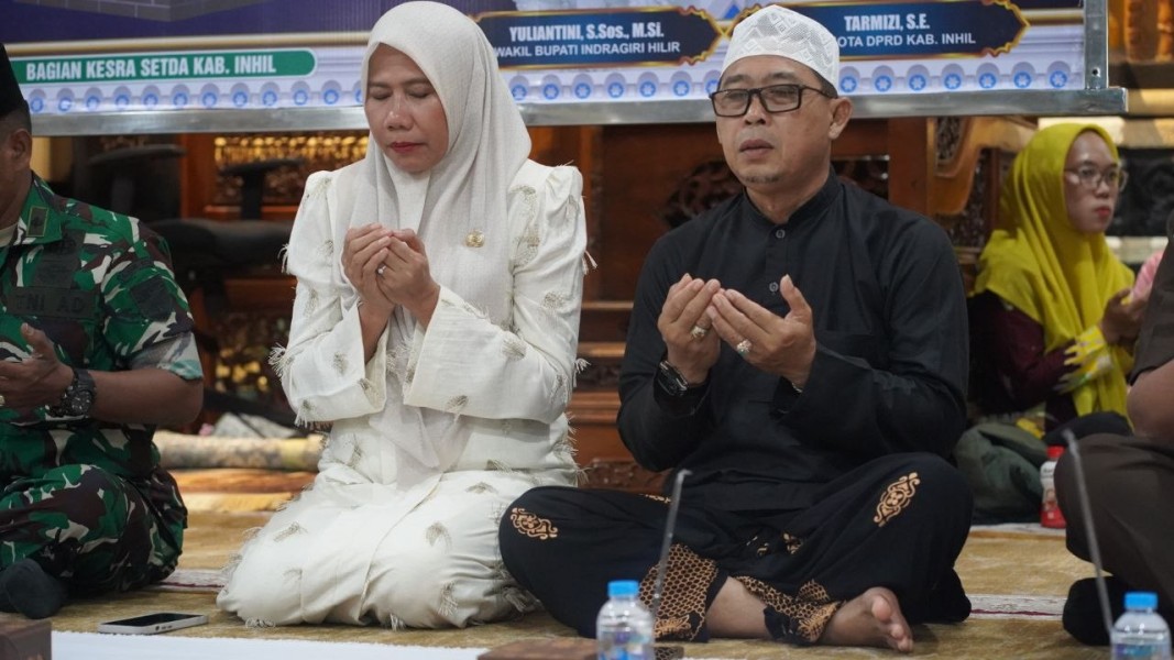 Wakil Ketua I DPRD Inhil Hadiri Penyambutan dan Pelepasan Jamaah Haji 1447 H/2026 M
