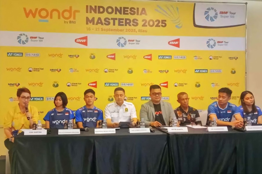 Indonesia Masters 2025 Digelar di Pekanbaru, Hadirkan Bintang Dunia
