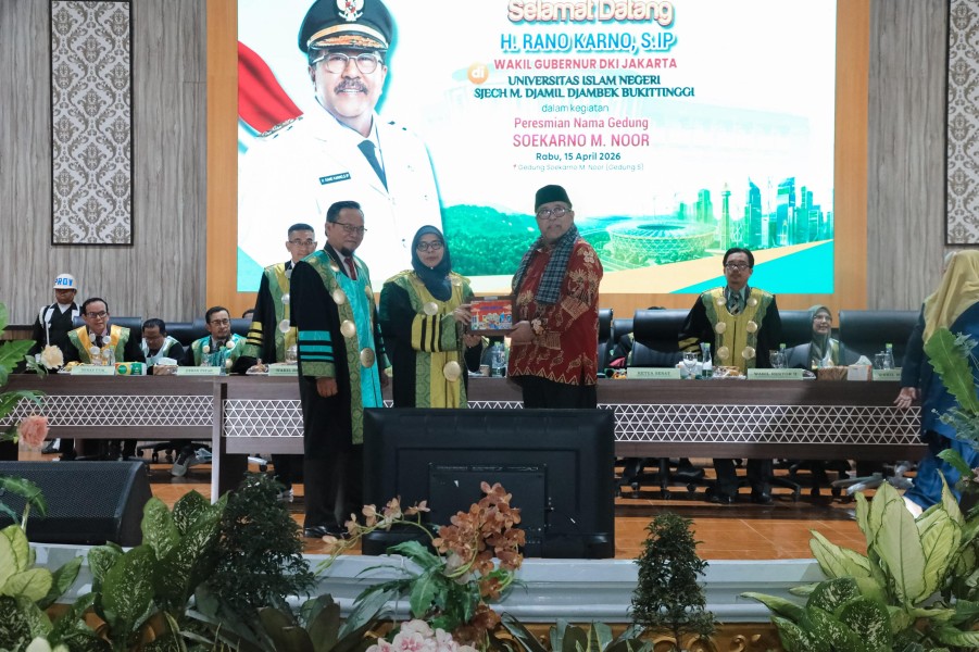 Rano Resmikan Gedung Soekarno M. Noor di UIN Bukittinggi