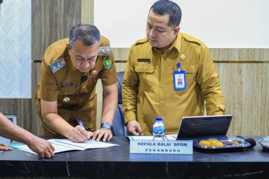 BBPOM Pekanbaru Gelar Advokasi Keamanan Pangan dan AMR di Kepulauan Meranti