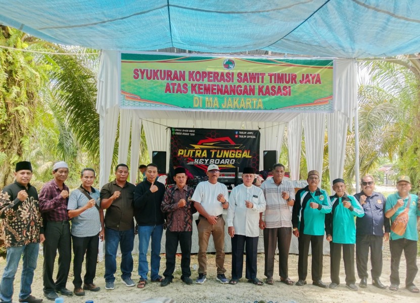 Koperasi Sawit Timur Jaya Gelar Syukuran Usai Putusan Mahkamah Agung, Tegaskan Tetap Berjalan Sesuai Legalitas