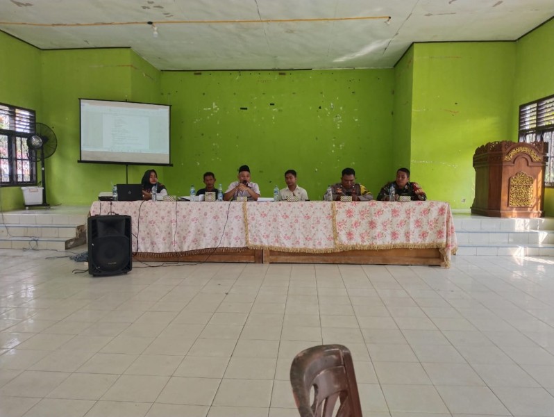 Pembentukan Pengurus Koperasi Merah Putih Kampung Rantau Bertuah Berjalan Khidmat