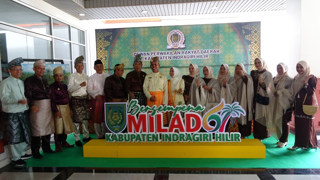 Milad ke-61 Inhil, Ketua DPRD Pimpin Rapat Paripurna Peringatan Hari Jadi Kabupaten