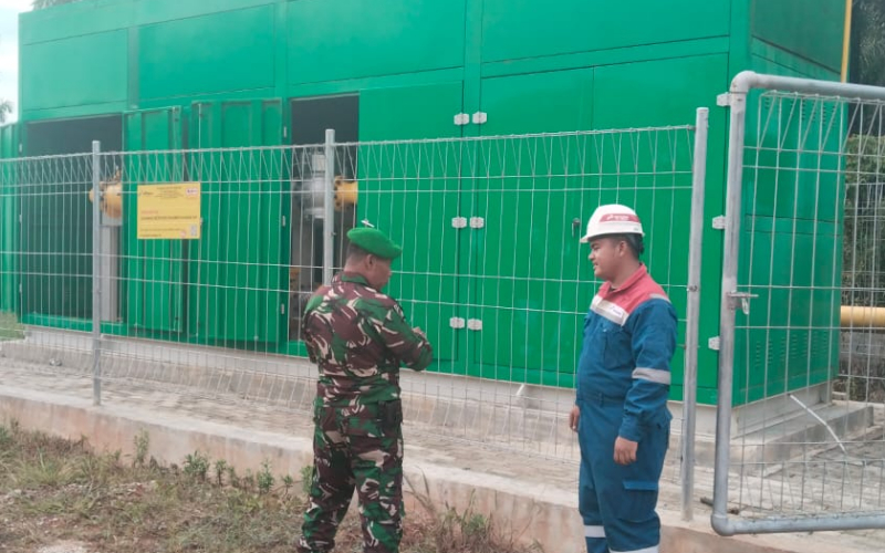 Langkah Preventif TNI-AD, Patroli dan Sosialisasi Amankan Aset Strategis Negara di Dumai