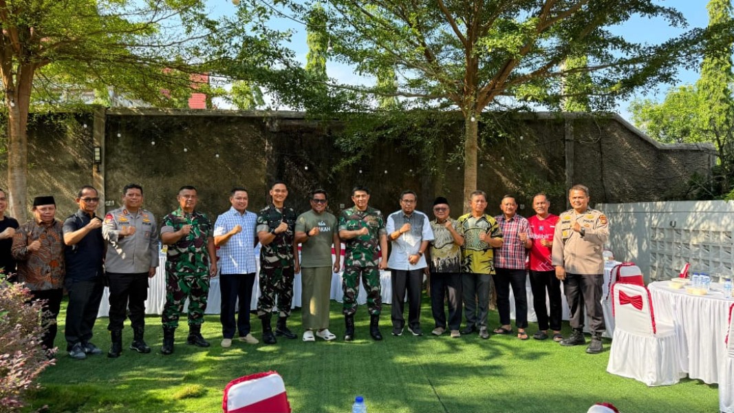 Bupati-Wabup Pelalawan Sambut Hangat Silaturahmi Perdana Danrem 031/Wira Bima