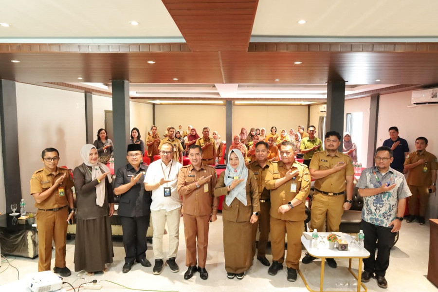 Dihadiri T. Kespandiar, Pj Sekda Fauzi Asni Apresiasi Workshop Fasyankes
