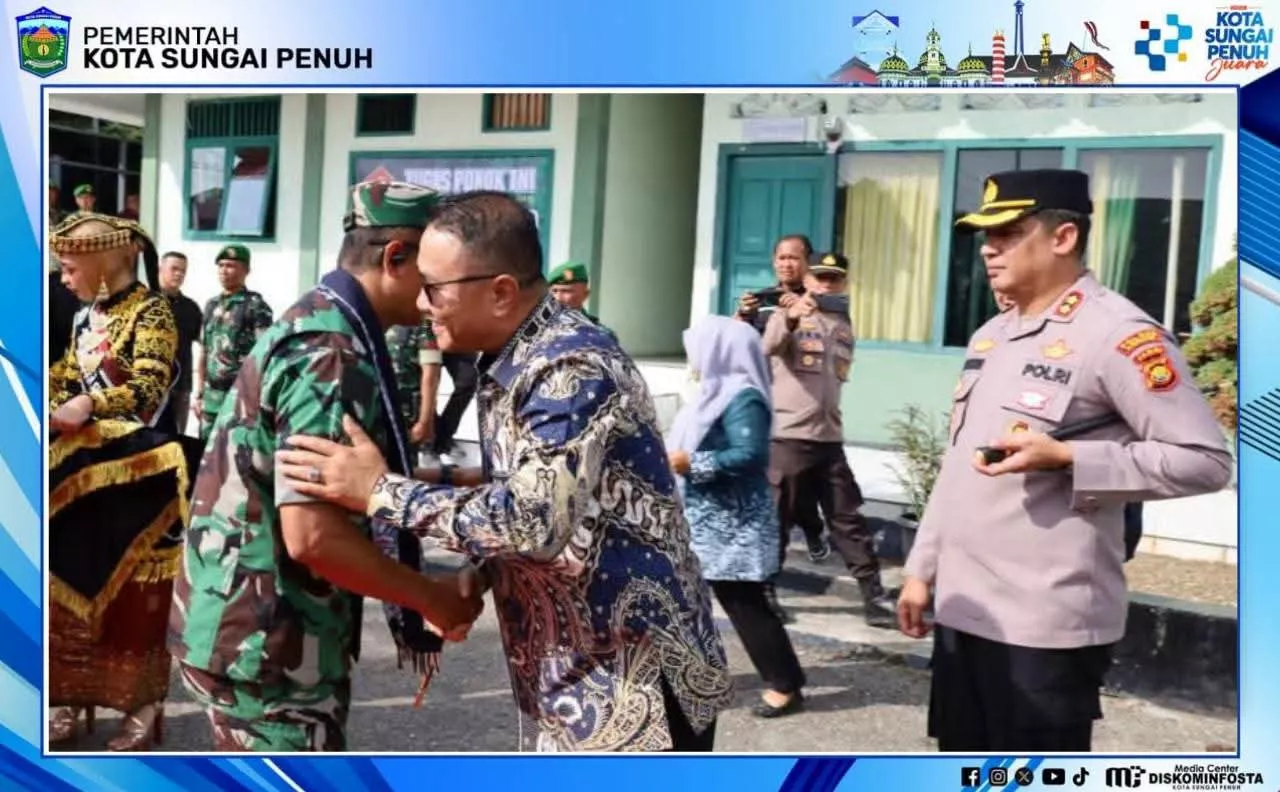 Sinergi Pemkot Sungai Penuh dan TNI Diperkuat, Danrem Tinjau Program Oplah