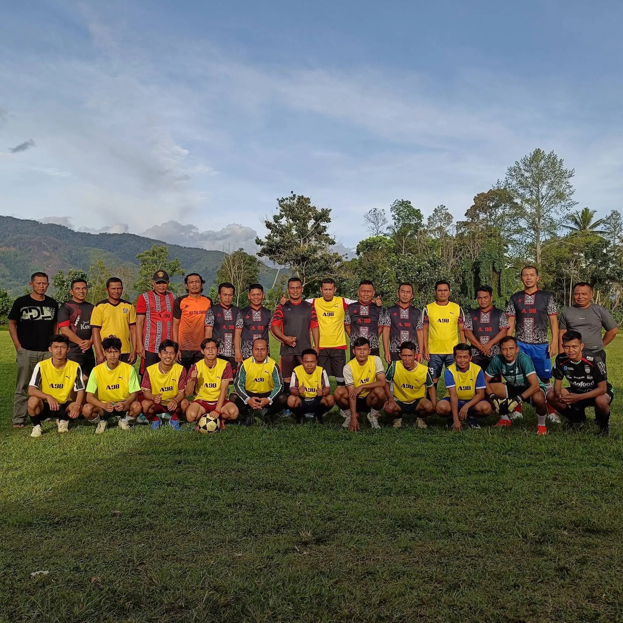 Lapangan Binhar Jadi Saksi Kekompakan A98 Sambut Bulan Suci Ramadhan