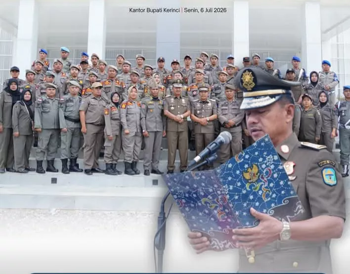 Wabup Murison Pimpin Upacara HUT Damkar, Satpol PP dan Satlinmas, Tegaskan Pengabdian untuk Keselamatan Negeri