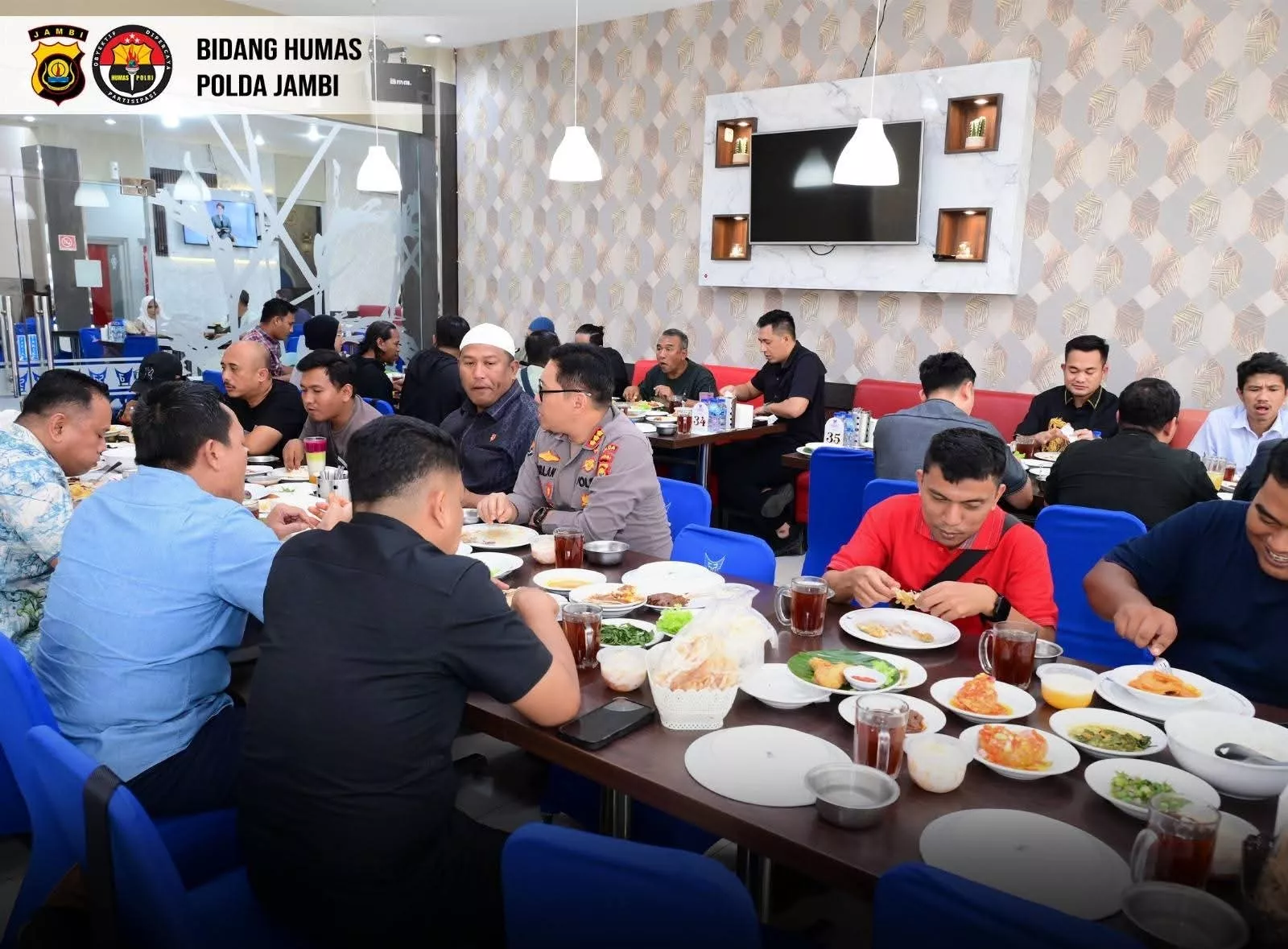 Polda Jambi Pererat Sinergi dengan Insan Pers, Rayakan Hari Pers 2026 Penuh Keakraban