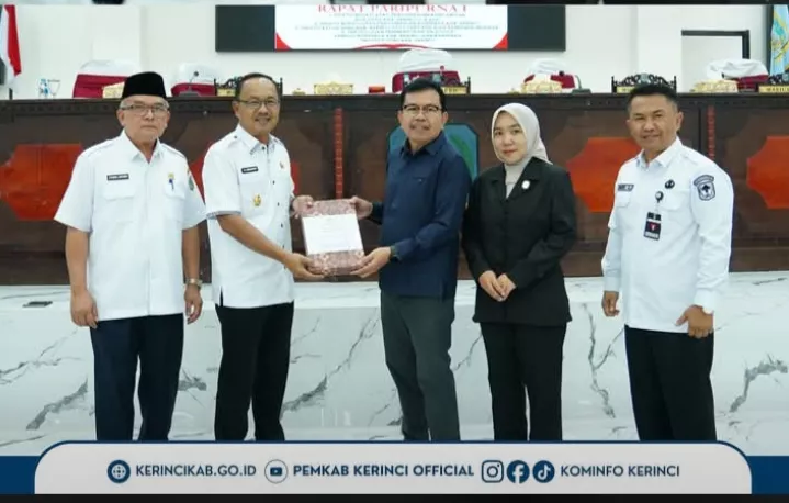 Wabup Murison Paparkan KUA-PPAS 2027 dan Enam Ranperda, DPRD-Pemkab Kerinci Perkuat Sinergi Pembangunan Daerah