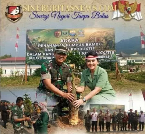 20.650 Pohon untuk Masa Depan, FRIC Jambi Apresiasi Gerakan Hijau TNI di HUT Ke-1 Kodam XX/TIB