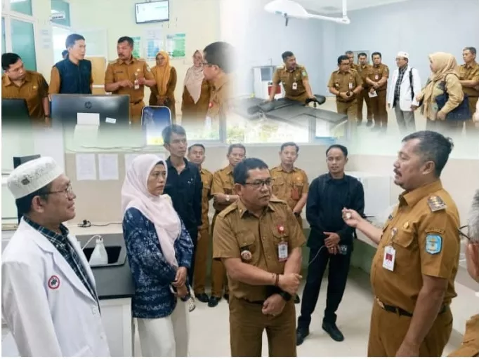 Bupati Monadi Sidak RSUD Bukit Kerman, Soroti Layanan BPJS dan Kesejahteraan Dokter Spesialis