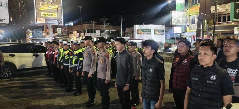 Polres Kerinci Siaga Malam Takbiran Idul Adha 1447 H, 80 Personel Diterjunkan Jaga Kondusivitas Kota Sungai Penuh