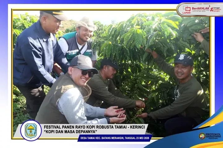Festival Panen Rayo Kopi Tamiai, Langkah Besar Monadi Dorong Kopi Kerinci Mendunia
