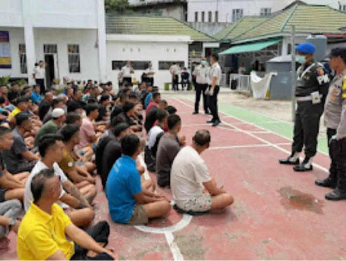 Rutan Sungai Penuh Gelar Tes Urine Massal, Tegaskan Komitmen Bersih dari Narkoba