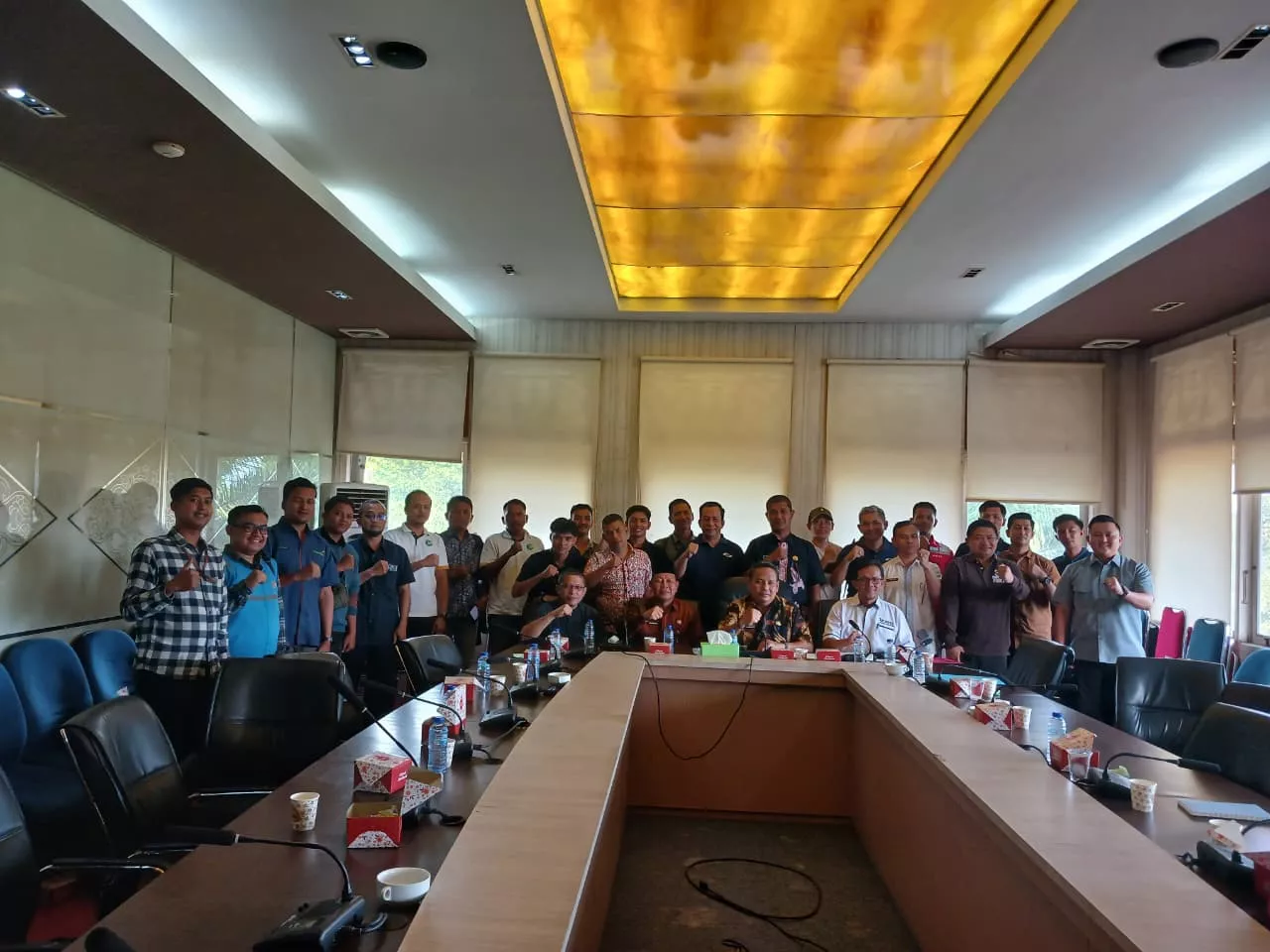 Tindak lanjut perintah Bupati, Sekda pimpin rapat penataan infrastruktur telekomunikasi