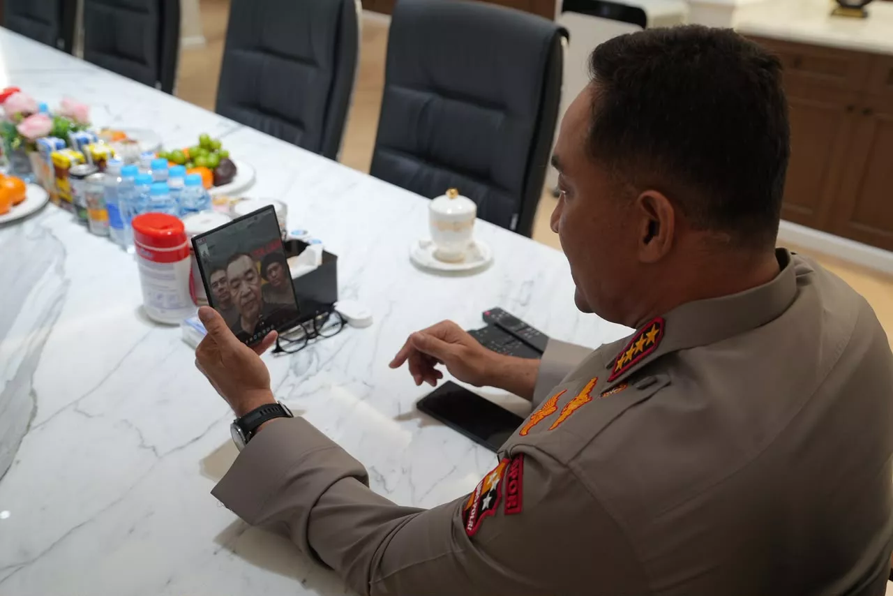 Kapolri Suyudi Beri Dukungan kepada Iptu Agus yang Alami ISPA saat Bertugas Padamkan Karhutla