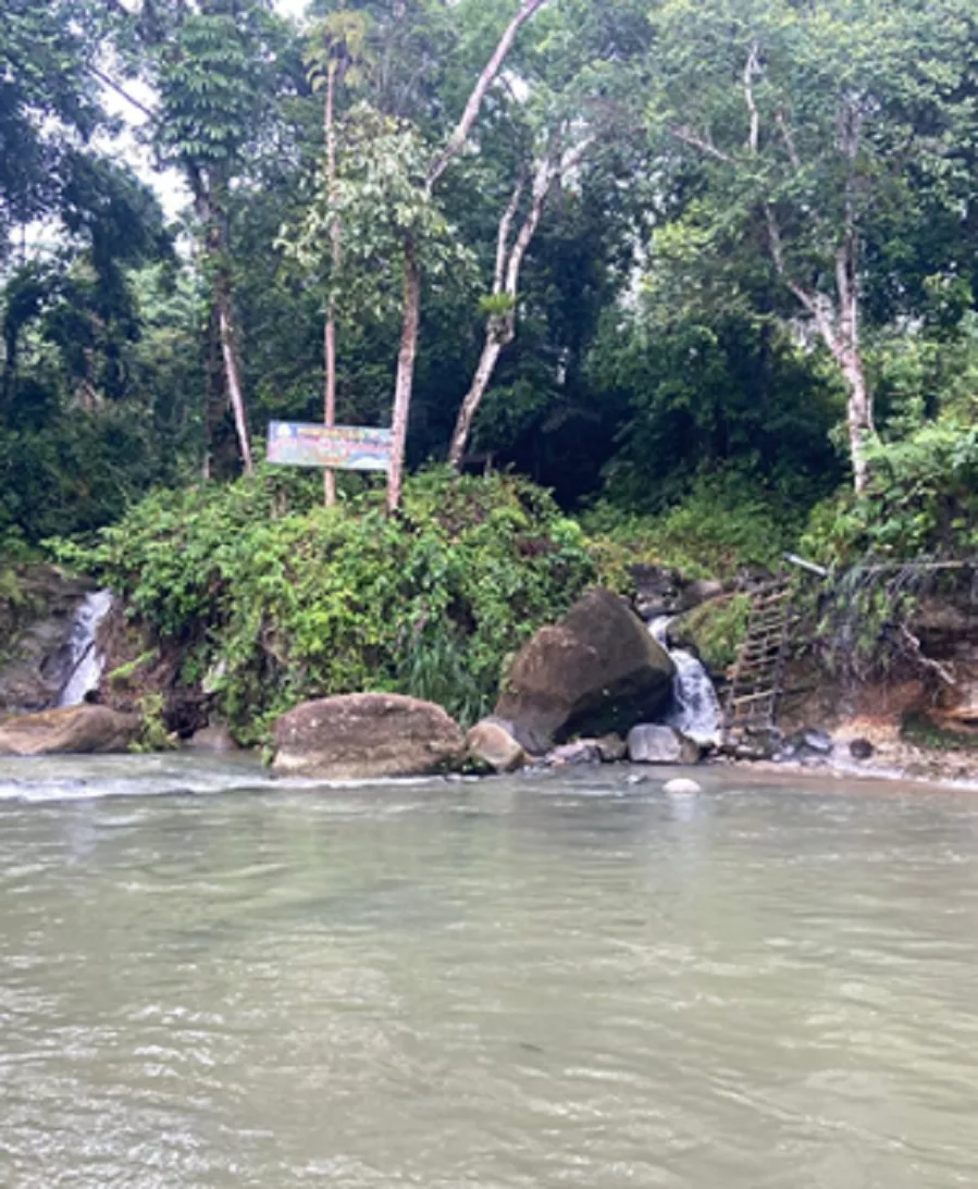 Air Wisata Napal Jungur Keruh Usai Hujan, Pengunjung Diimbau Waspada