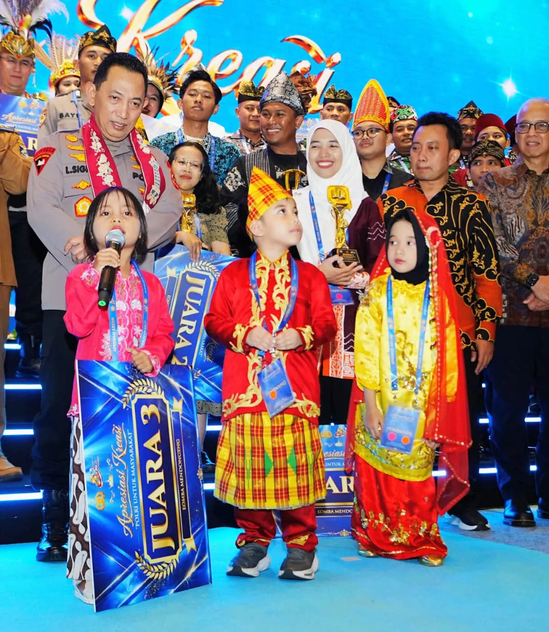 Dari Dongeng hingga Cita-Cita, Kapolri Beri Ruang Anak untuk Berkarya