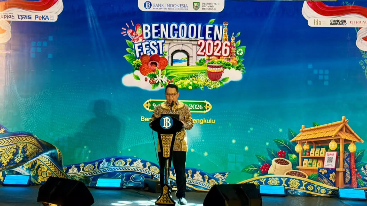 BI Bengkulu Sukses Gelar Bengcoolen Fest 2026, Budaya dan UMKM Hasilkan Rp1,29 Miliar