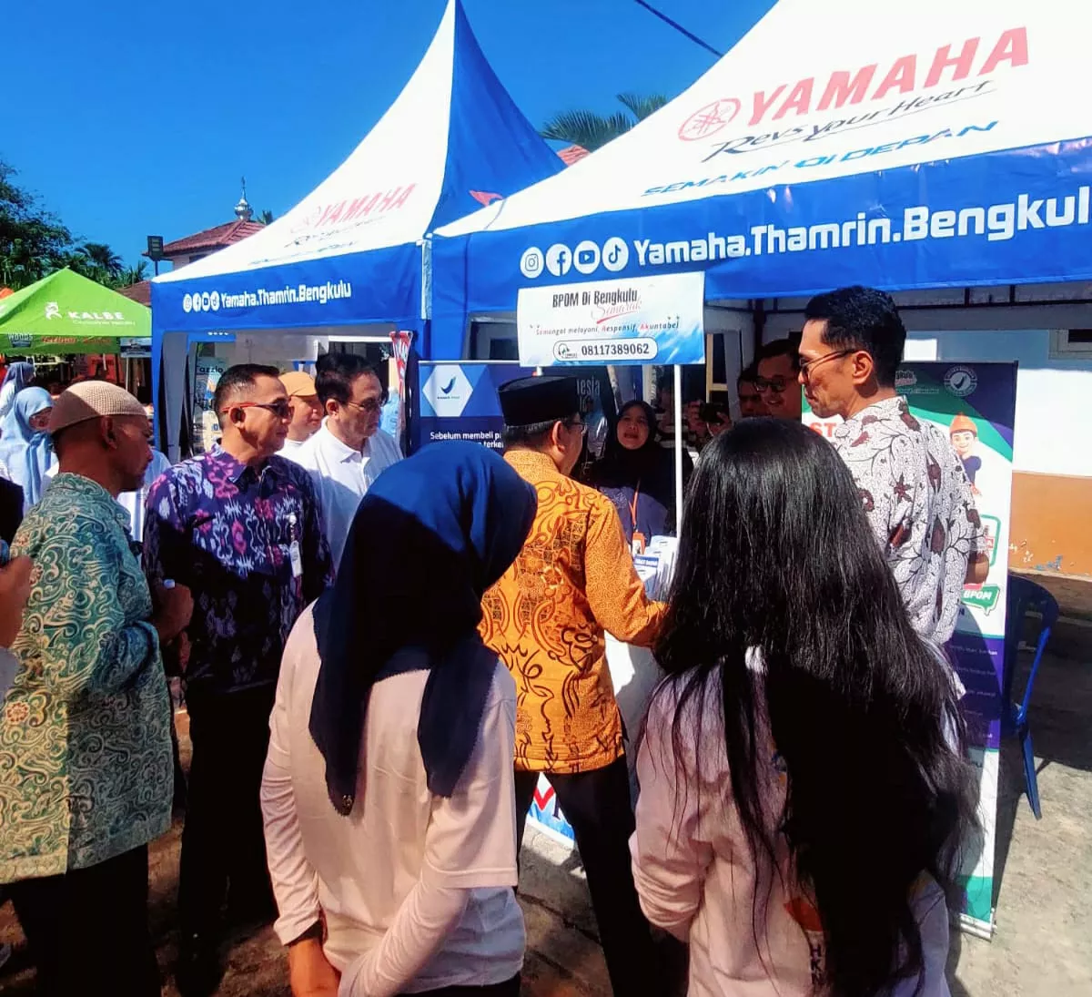 BPOM Bengkulu Edukasi Masyarakat Kenali Produk Ilegal dalam Bazar Harganas BKKBN
