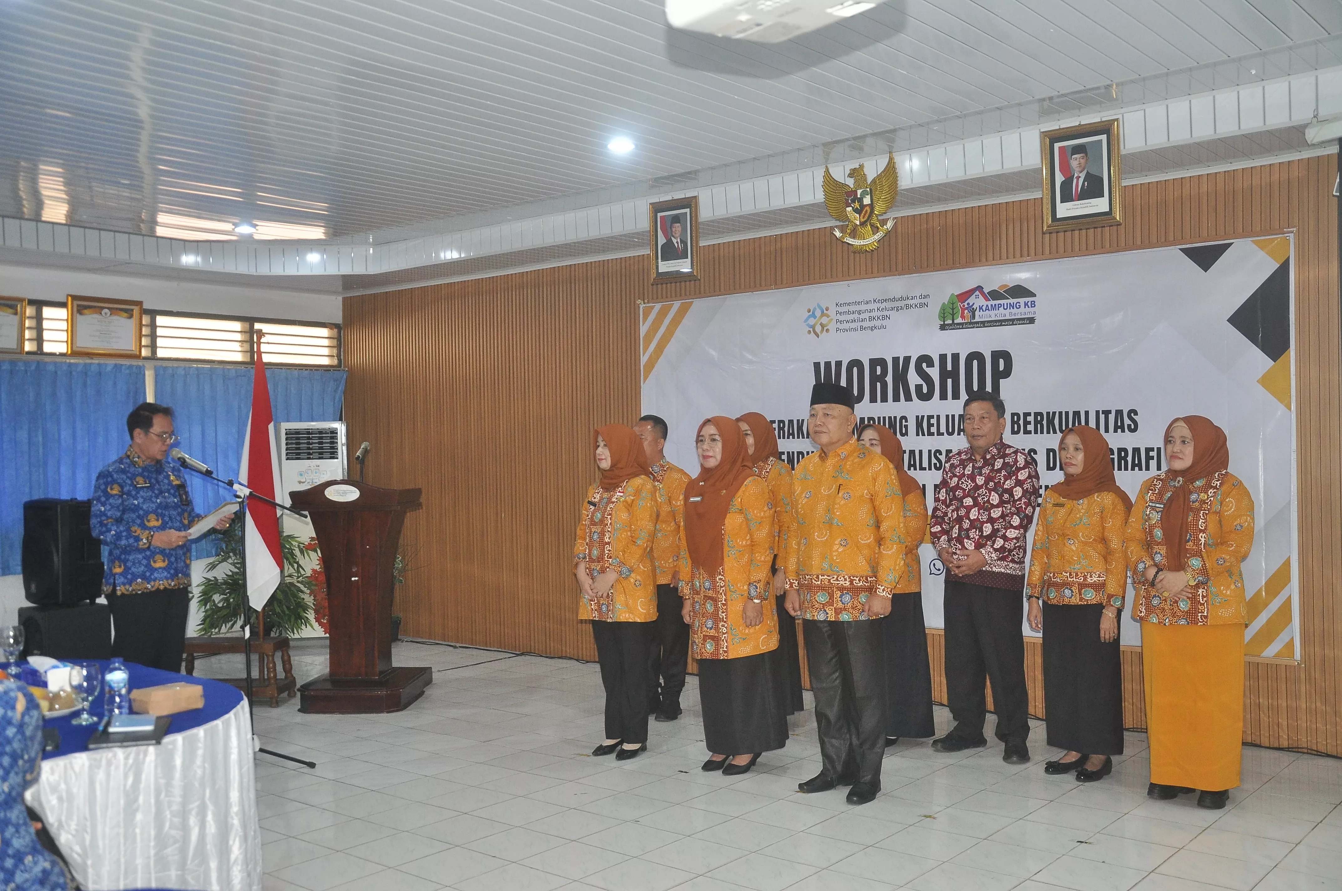 Kepala BKKBN Bengkulu Kukuhkan PERKADIS KB, Perkuat Percepatan Program Bangga Kencana