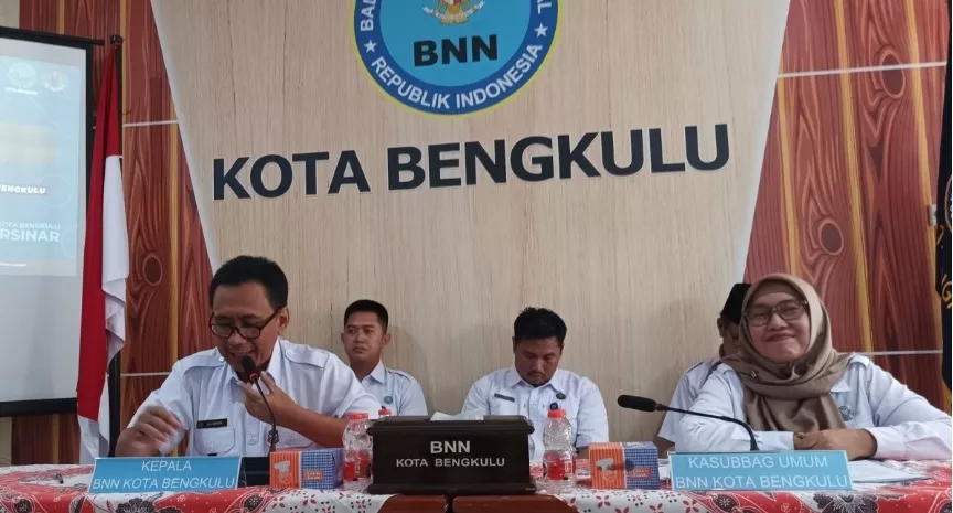 Rilis Akhir Tahun BNN Kota Bengkulu 2025: Puluhan Klien Direhabilitasi, Ribuan Warga Disentuh Edukasi