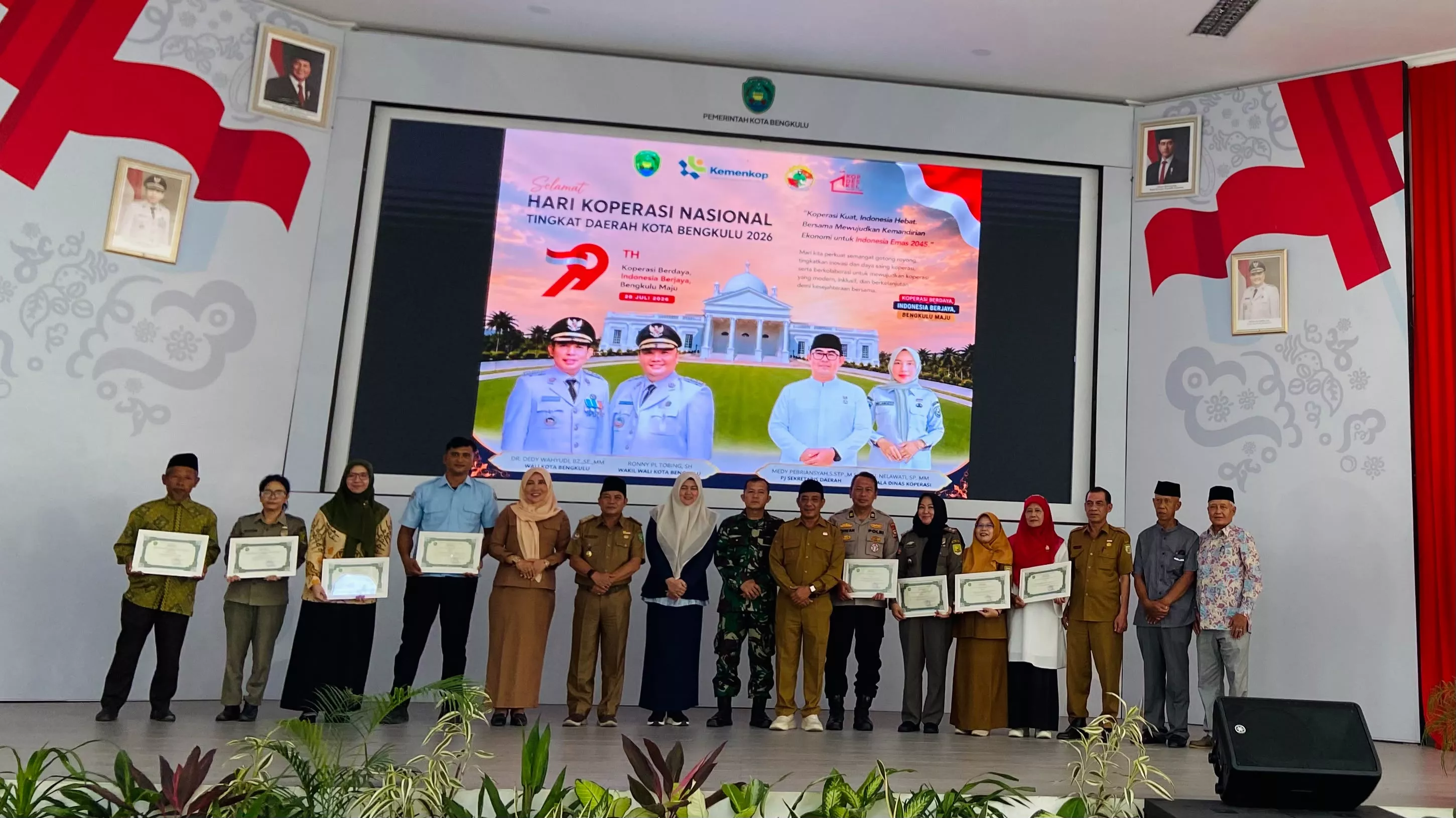 Koperasi Syariah SMKN 1 Bengkulu Raih Predikat Koperasi Sehat Terbaik Kedua