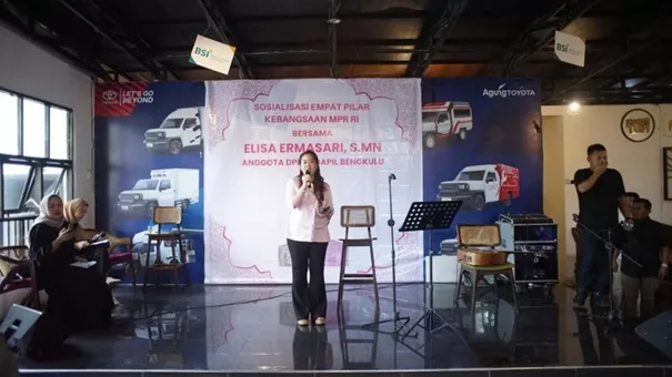 Mendekatkan Pemahaman Kebangsaan, Senator Elisa Ermasari, S.Mn Gelar Sosialisasi di Ratu Samban