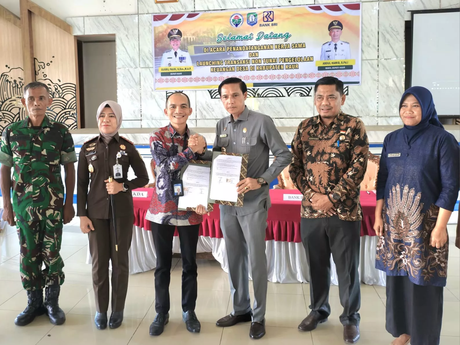 Cegah Penyimpangan, Pemkab Kaur Terapkan Transaksi Dana Desa Non-Tunai