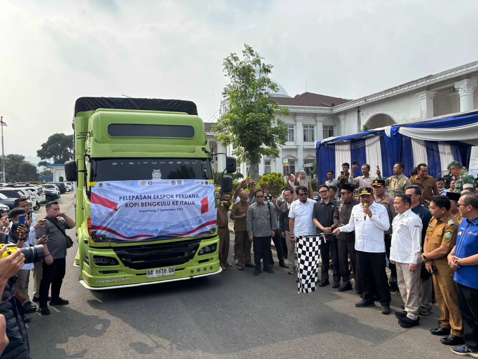 Kopi Kepahiang Tembus Pasar Italia, Ekspor Perdana Capai 19,2 Ton