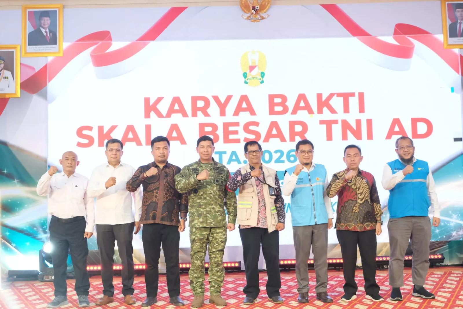 Sambut Hari Pahlawan, PLN Dukung Karya Bakti TNI AD melalui Program Air Bersih di Bengkulu Selatan
