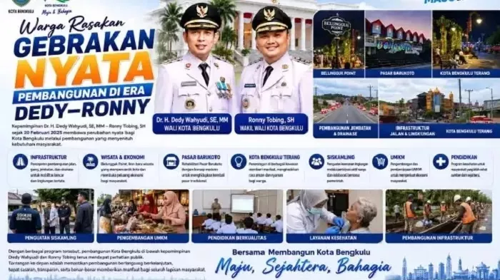 Pembangunan Infrastruktur Kota Bengkulu Mulai Dirasakan Warga, Kampung Cina Jadi Fokus Penataan