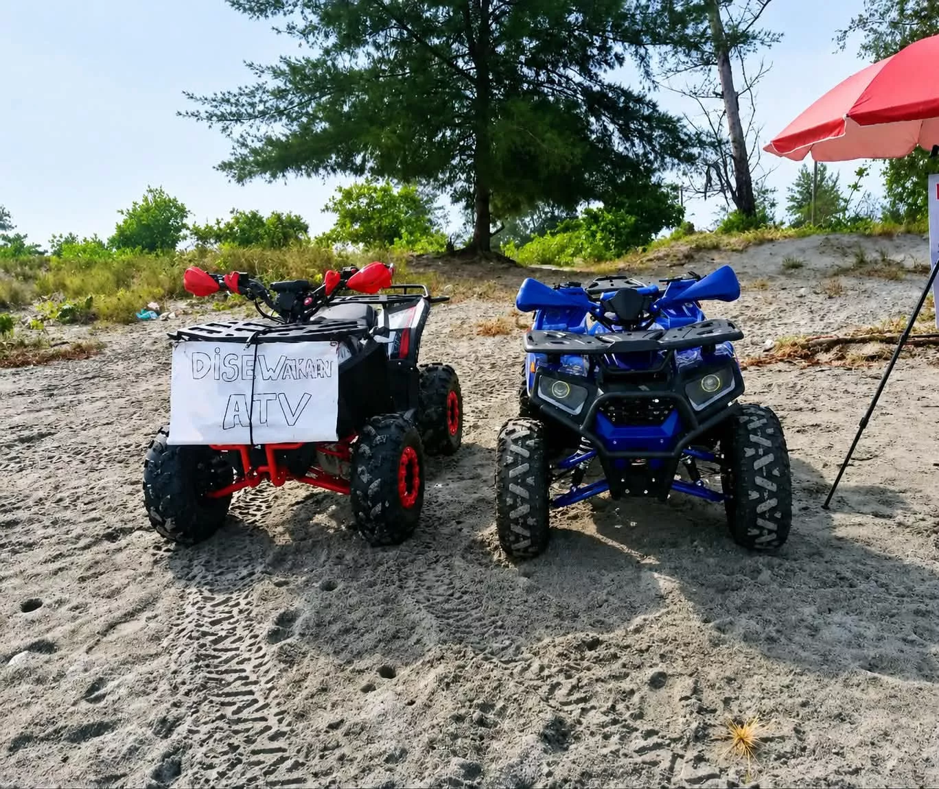 Sewa ATV Jadi Pilihan Wisatawan Menikmati Suasana Pantai Bengkulu