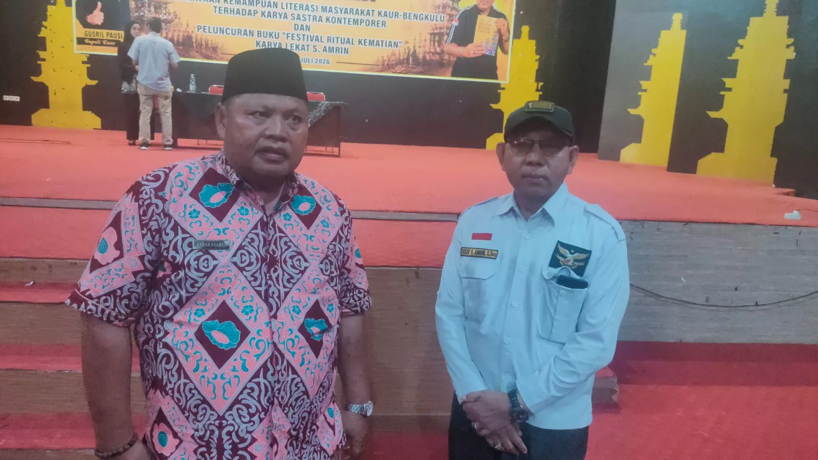 Event Sarasehan Literasi dan Peluncuran Buku “Festival Ritual Kematian”  Tingkatkan Minat Sastra Masyarakat Bengkulu
