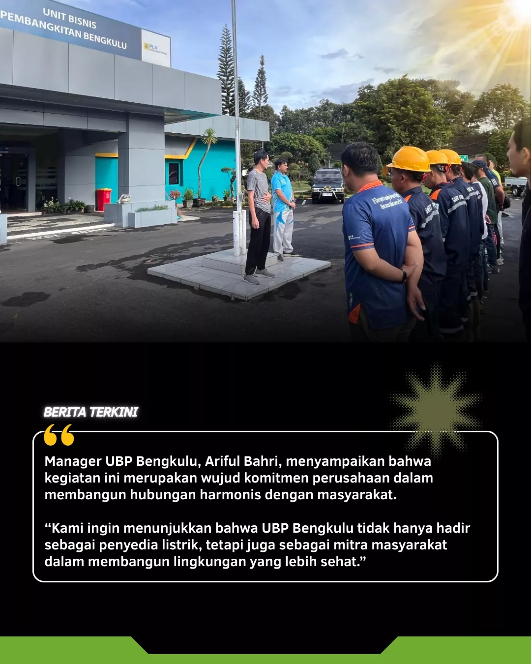 Wujudkan Lingkungan Sehat, UBP Bengkulu dan Warga Ujan Mas Atas Gelar Aksi Gotong Royong Jumat Bersih