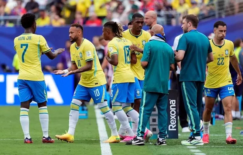 Neymar Akhiri Perjalanan Bersama Timnas Brasil di Stadion Tempat Ia Memulainya