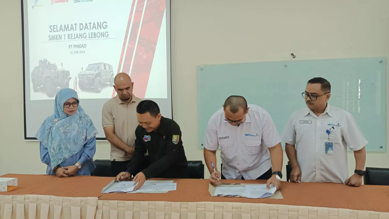 SMKN 1 Rejang Lebong Perluas Kerja Sama Industri, Siswa Kelas XII Jalani Sertifikasi Kompetensi di PT. Pindad