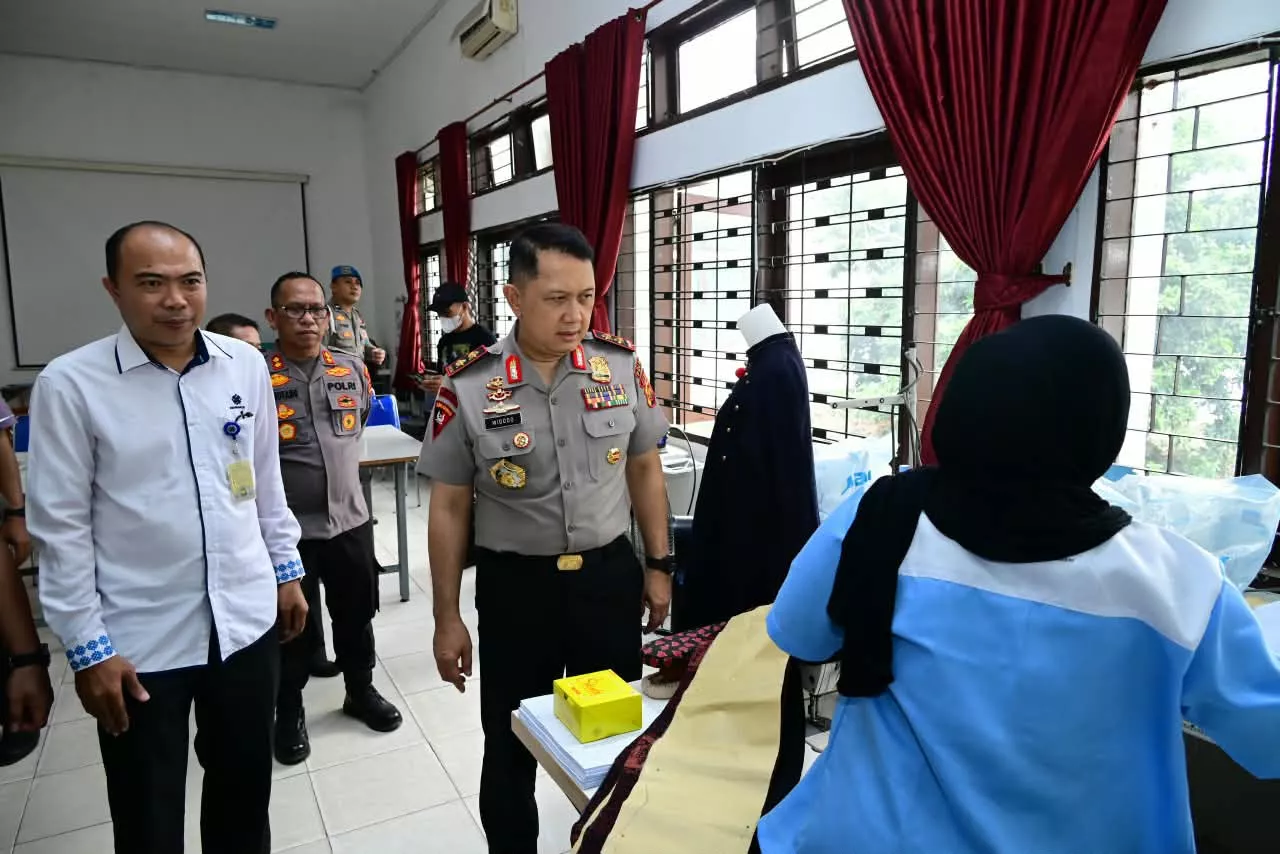 Kapolda Jambi Tinjau Pelatihan Vokasi, Dorong Program Polisi Peduli Pengangguran untuk Tingkatkan Produktivitas Masyarakat