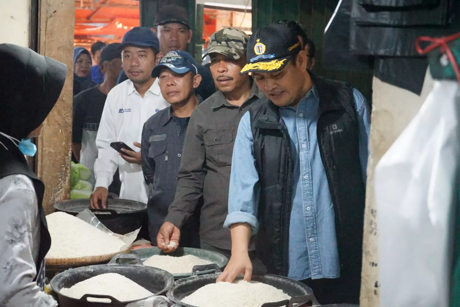 Jelang Ramadan, Pemprov Bengkulu dan Satgas Pangan Sidak Pasar Minggu, Harga Bapok Relatif Stabil